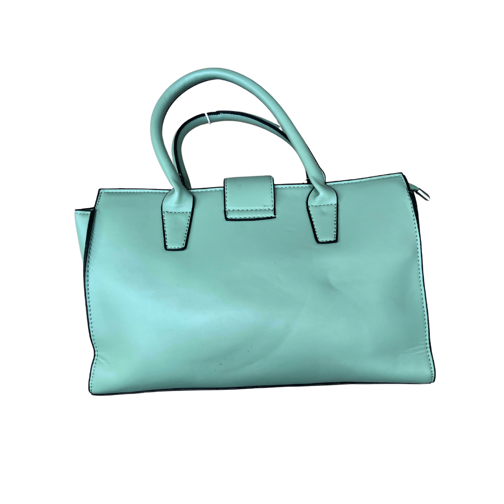 Dziris Mint Charm Quilted Handbag