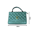 Dziris Luxe Monogram Handbag