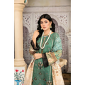 Dziris Emerald Digital Cotray Embroidered Unstitched 3-Piece Suit