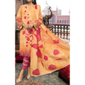 Dziris Autumn Ember Digital Khaddar 3-Piece Suit