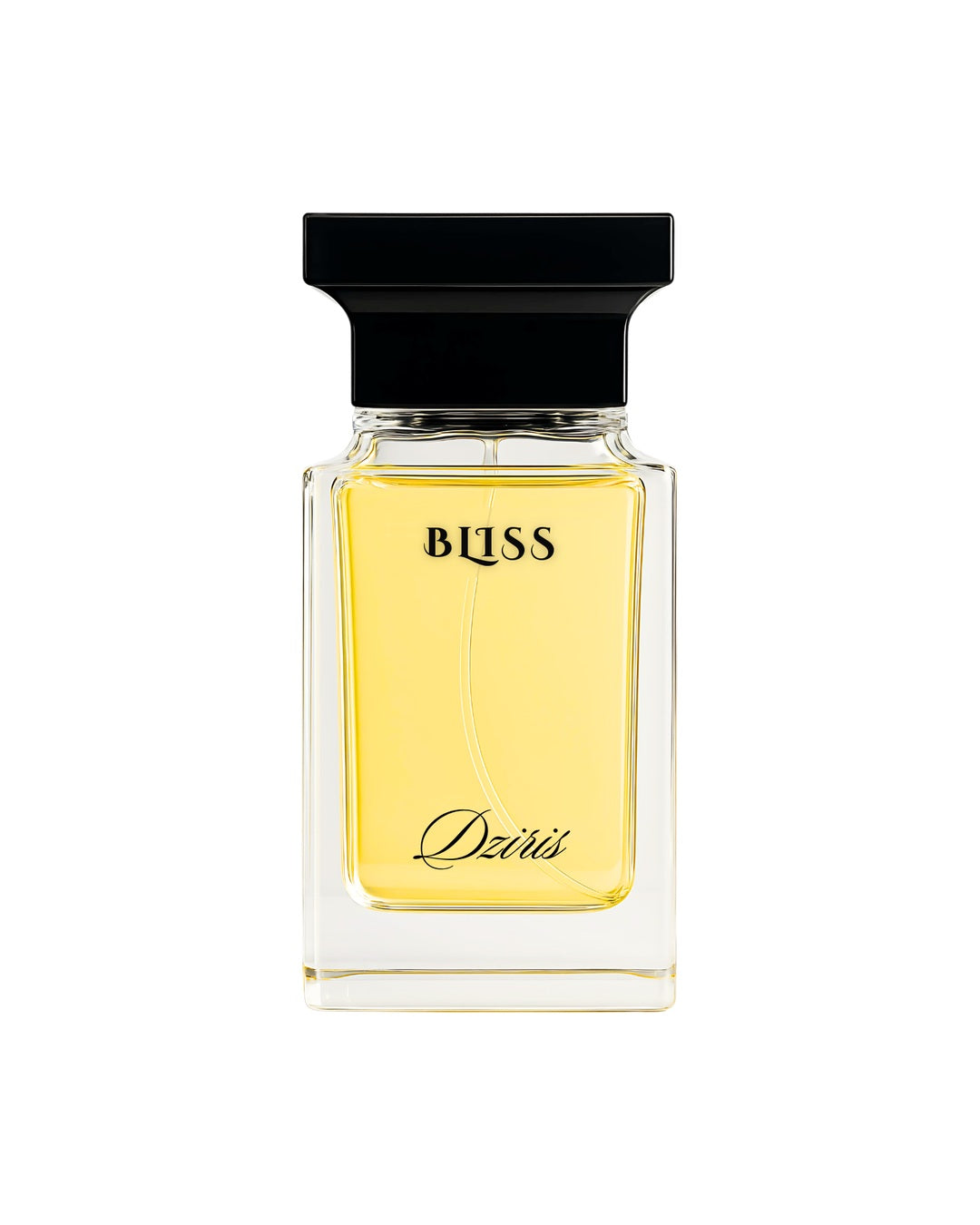 Bliss perfume by Dziris, 100ml, white background