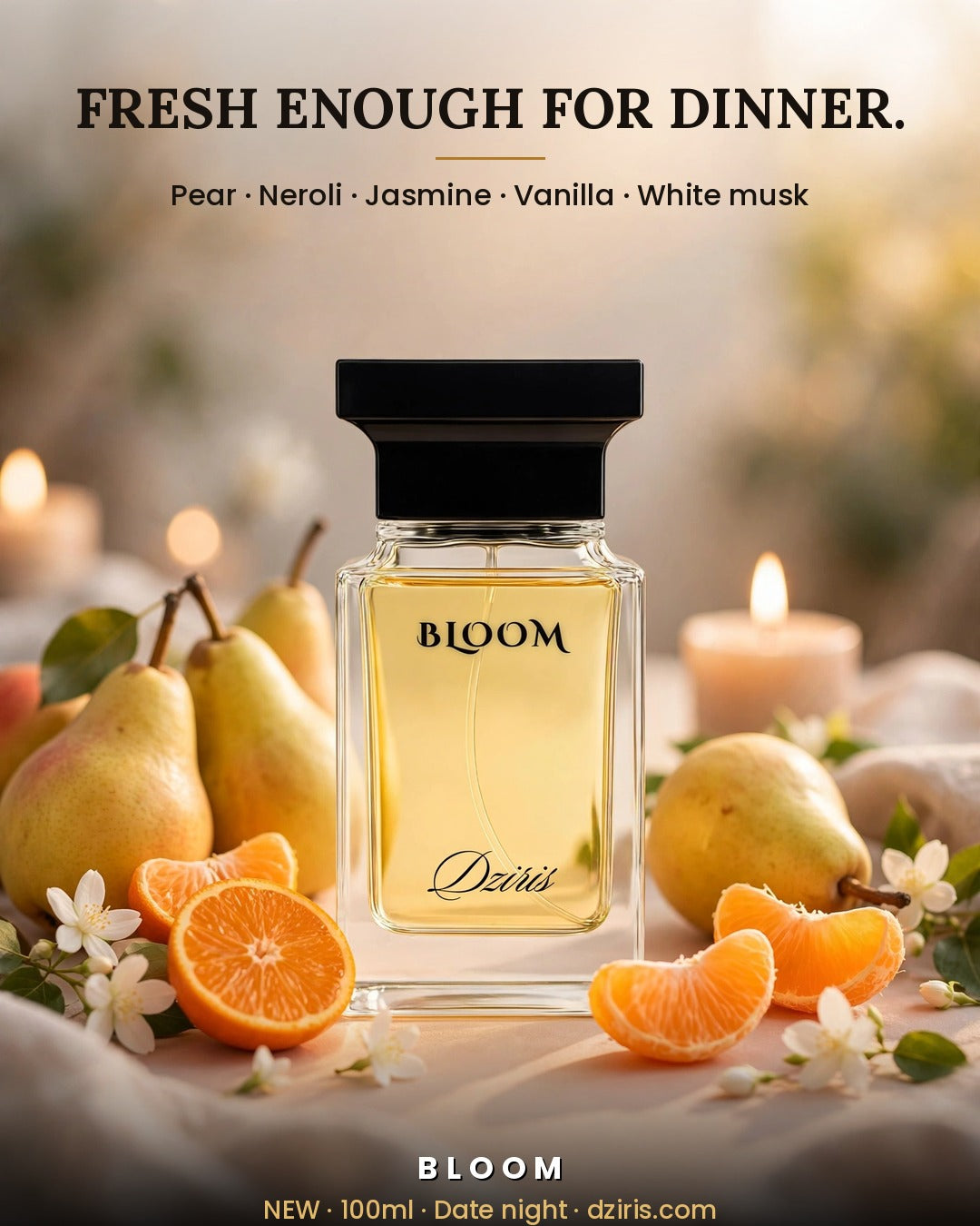 Bloom perfume by Dziris, 100ml