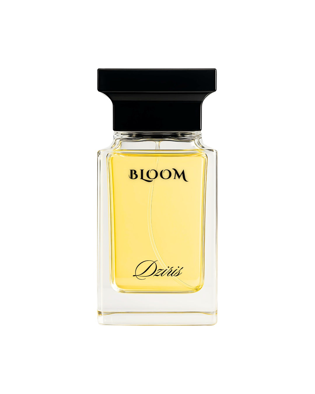 Bloom perfume by Dziris, 100ml, white background