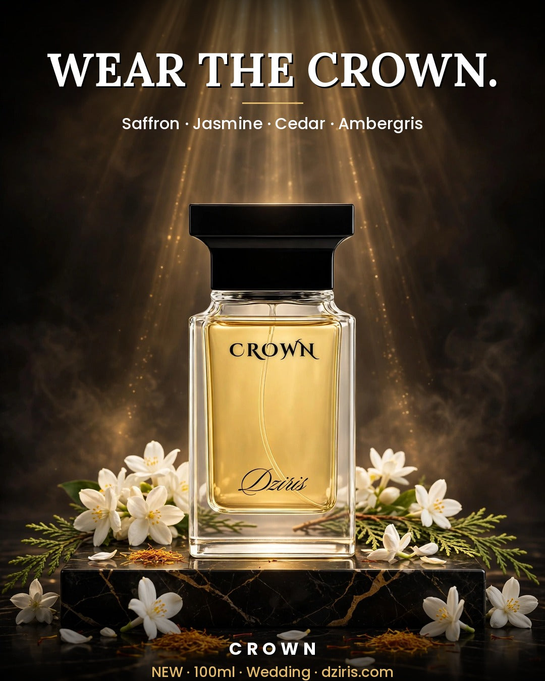 Crown perfume by Dziris, 100ml