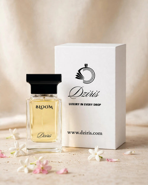 Bloom perfume 100ml bottle with Dziris gift box