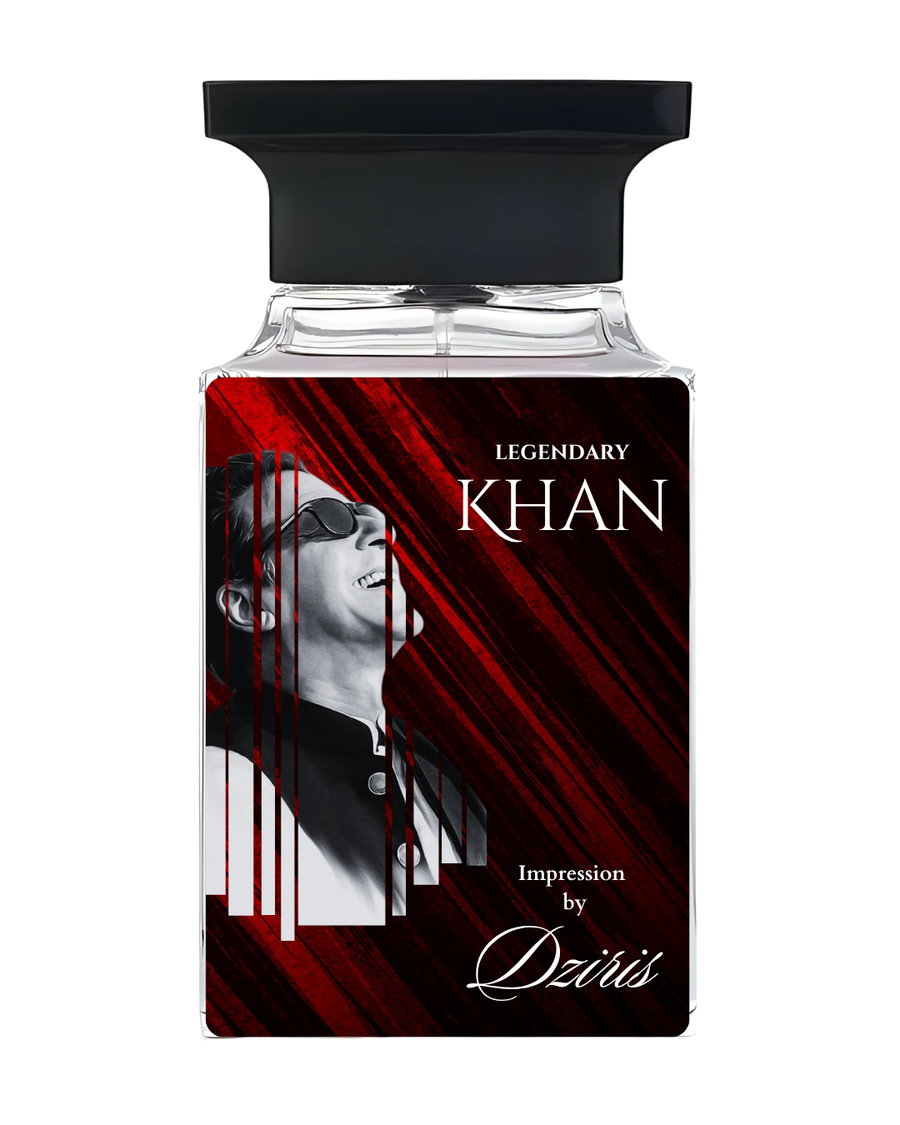 Legendary Khan perfume bottle by Dziris