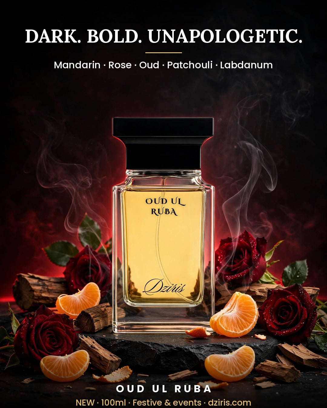Oud ul Ruba perfume by Dziris, 100ml
